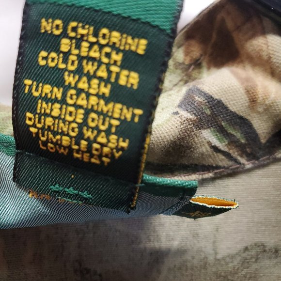 Vintage Cabelas Realtree Camo Zip Front Bomber Jacket Made In Canada Size Large. - Picture 6 of 9